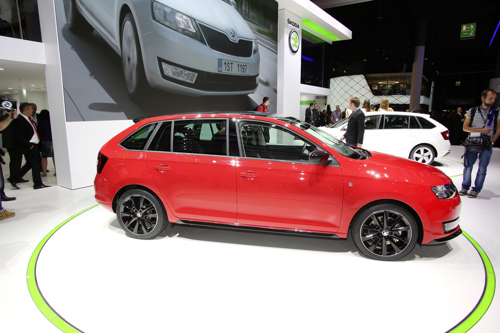 IAA 2013: Skoda Rapid Spaceback ab morgen bestellbar