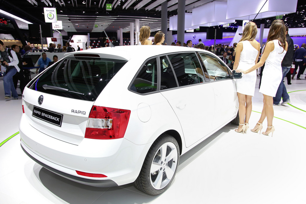 IAA 2013: Skoda Rapid Spaceback ab morgen bestellbar