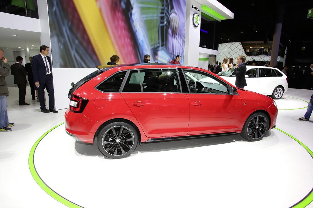 IAA 2013: Skoda Rapid Spaceback ab morgen bestellbar