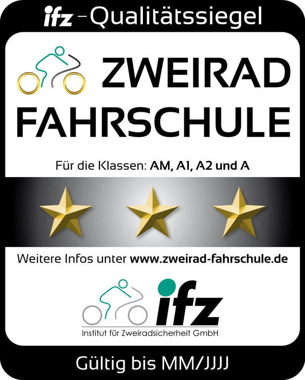 IfZ vergibt Qualitätssiegel für gute Motorradausbildung
