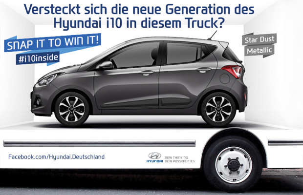 In welchem Lkw steckt der Hyundai i10?