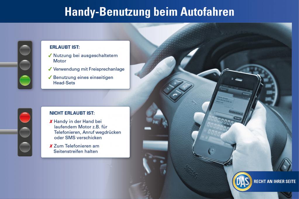 Irrtümer zur Handy-Nutzung im Auto