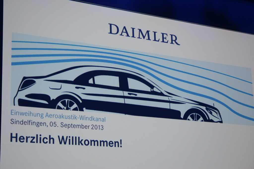 Mercedes-Benz hat modernsten Aeroakustikkanal: Widerstand zwecklos