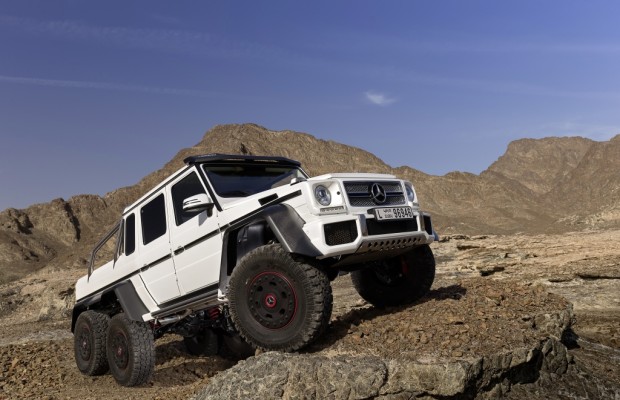 Mercedes G 63 AMG 6x6 - Für eine Achse mehr