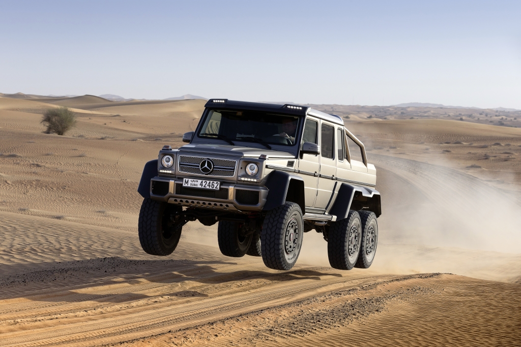 Mercedes G 63 AMG 6x6 - Für eine Achse mehr