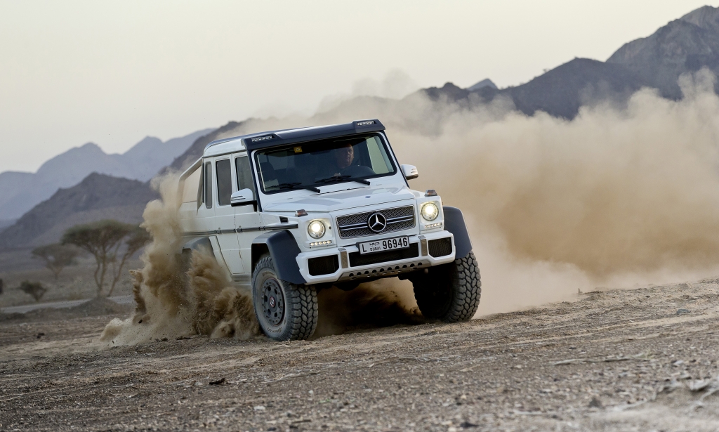 Mercedes G 63 AMG 6x6 - Für eine Achse mehr