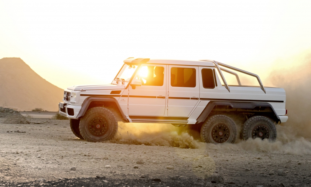 Mercedes G 63 AMG 6x6 - Für eine Achse mehr