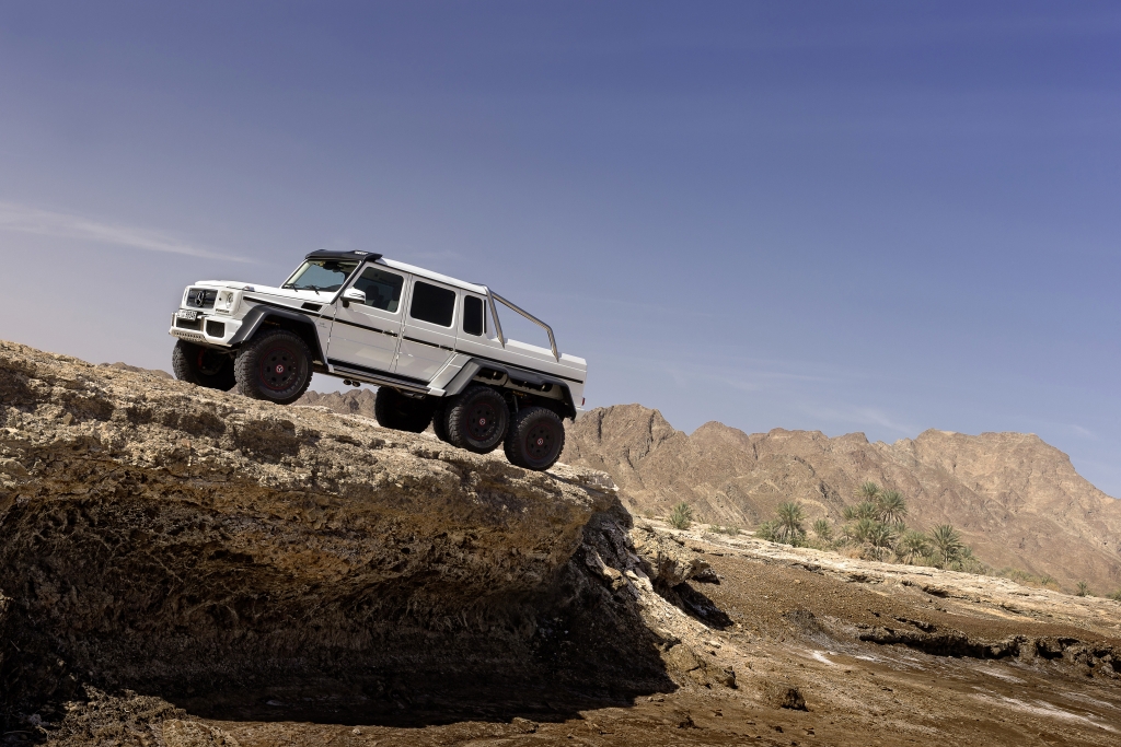 Mercedes G 63 AMG 6x6 - Für eine Achse mehr
