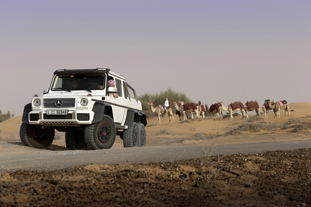 Mercedes G 63 AMG 6x6 - Für eine Achse mehr