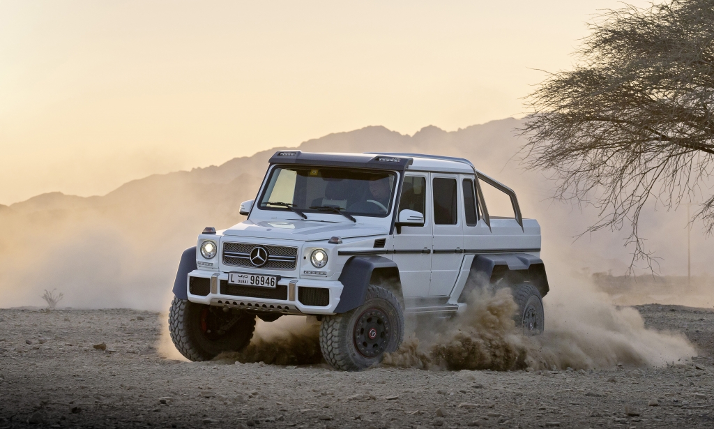 Mercedes G 63 AMG 6x6 - Für eine Achse mehr