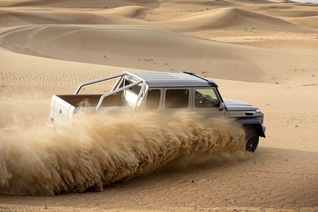 Mercedes G 63 AMG 6x6 - Für eine Achse mehr