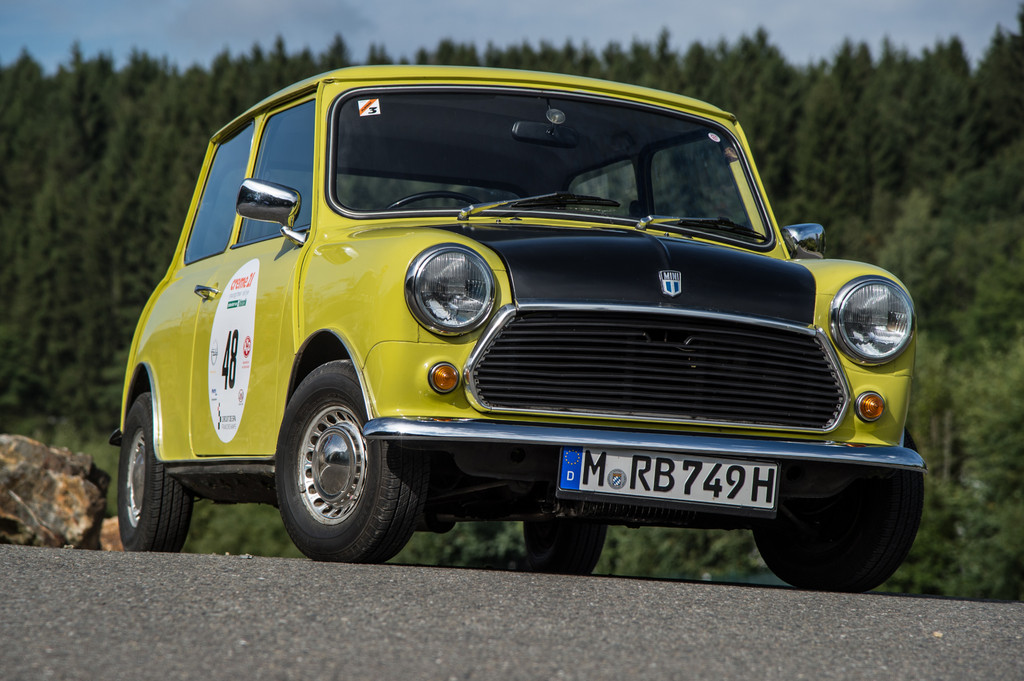 Mr. Beans Dienstwagen bei der Creme 21