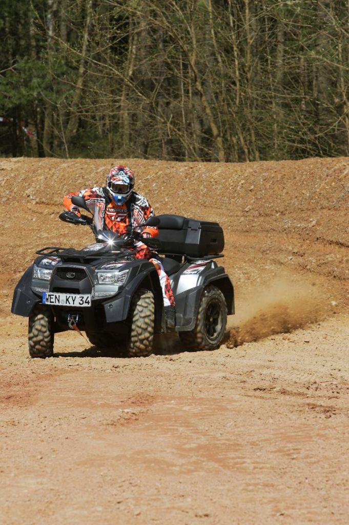 Neues Kymco-Quad: Allrad auf Acker und Autobahn