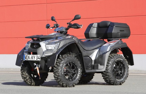 Neues Kymco-Quad: Allrad auf Acker und Autobahn