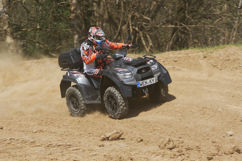 Neues Kymco-Quad: Allrad auf Acker und Autobahn