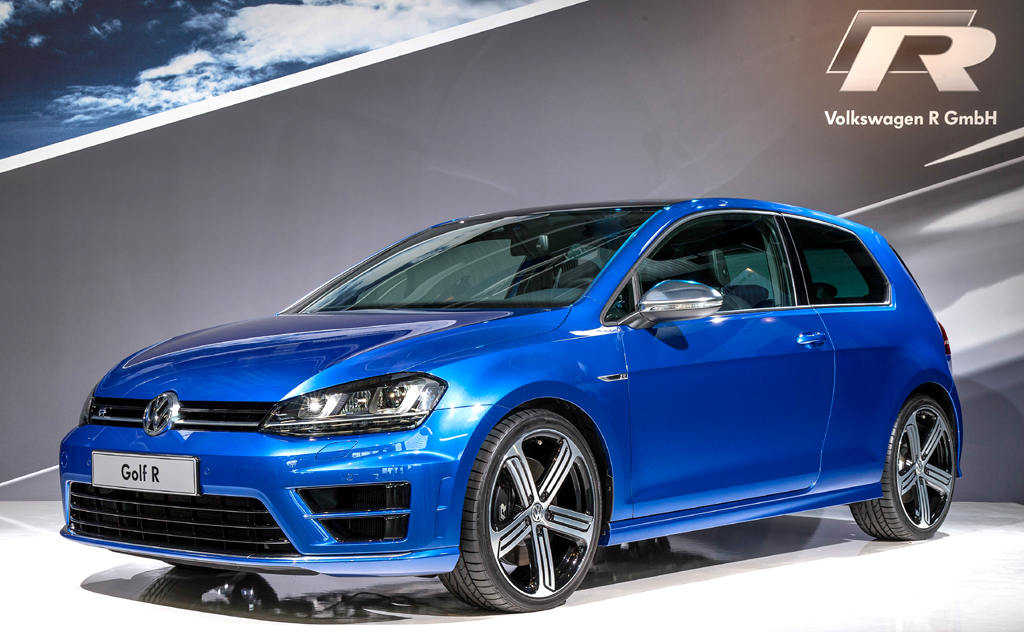 Neuheit 2013: VW Golf R als Spitzenmodell der Baureihe.