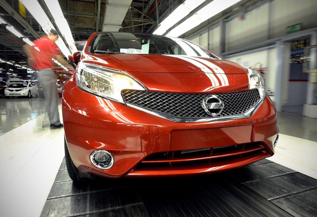 Nissan-Werk Sunderland startet Note-Produktion