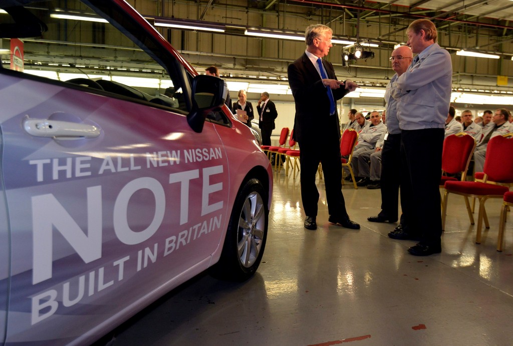 Nissan-Werk Sunderland startet Note-Produktion