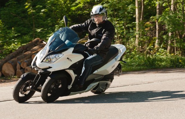 Quadro zeigt Dreirad-Roller in Frankfurt