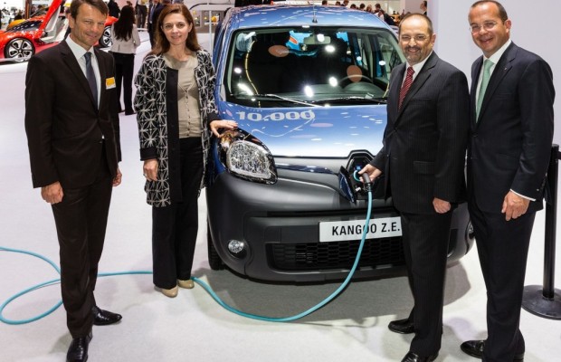 Renault übergibt 10 000. Kangoo Z.E.