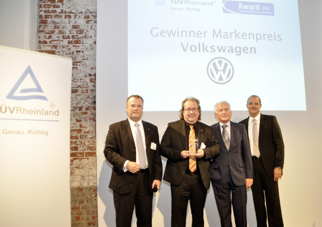 TÜV Rheinland attestiert VW beste Kundenzufriedenheit