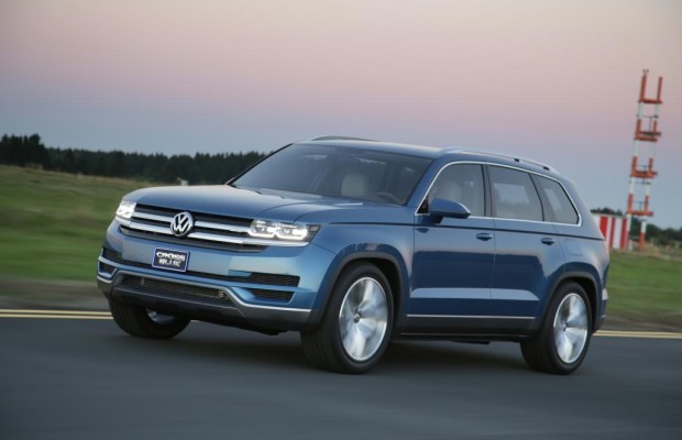 VW CrossBlue -  Der blaue Riese