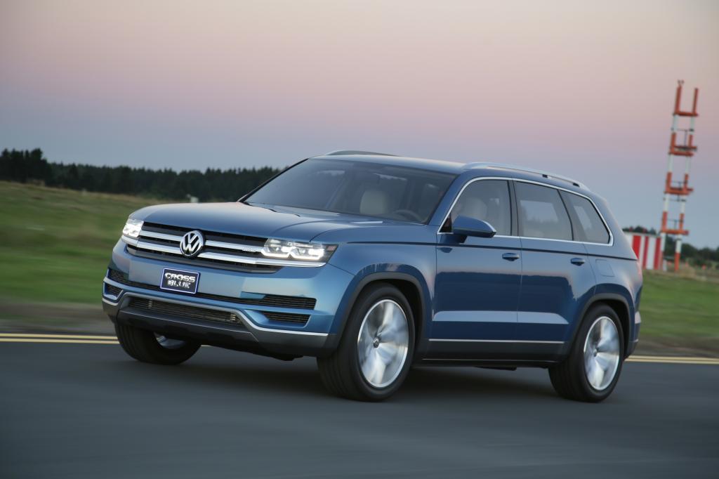 VW CrossBlue -  Der blaue Riese