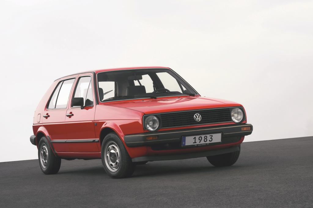 VW stellte die zweite Generation des Wolfsburger Bestsellers Golf vor 30 Jahren erstmals auf der IAA vor