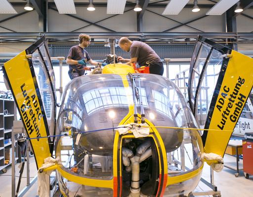 ADAC-Luftfahrt-Technik wird 50