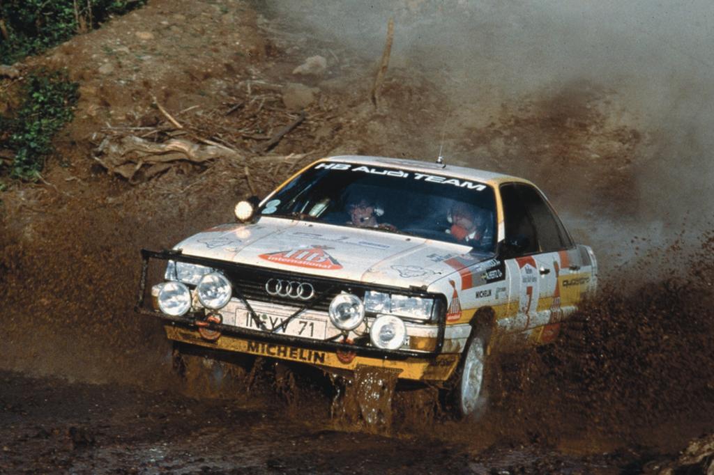 Audi 200 quattro Sieger Safari Rallye Kenia 1978