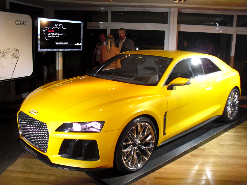 Audis Quattro Sport Concept verfügt über 700 PS Systemleistung. 