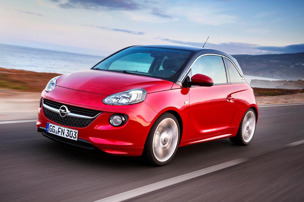 Beim Opel Adam ist schwarz-rot die beliebteste Farbkombi