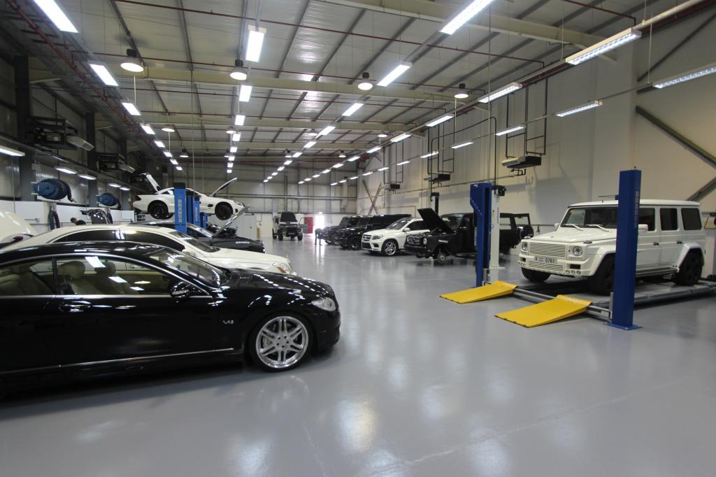 Brabus zieht um und plant einen neuen Showroom direkt an der Seikh-Zayed-Road, der schillernden Automeile von Dubai.