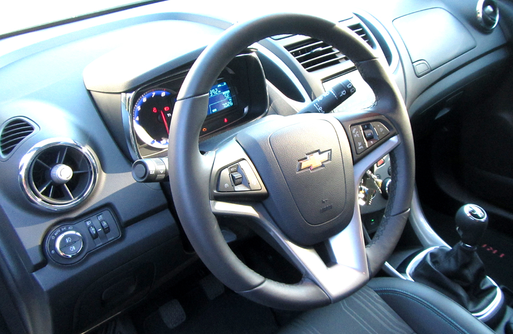 Chevrolet Trax: Blick ins Cockpit. 