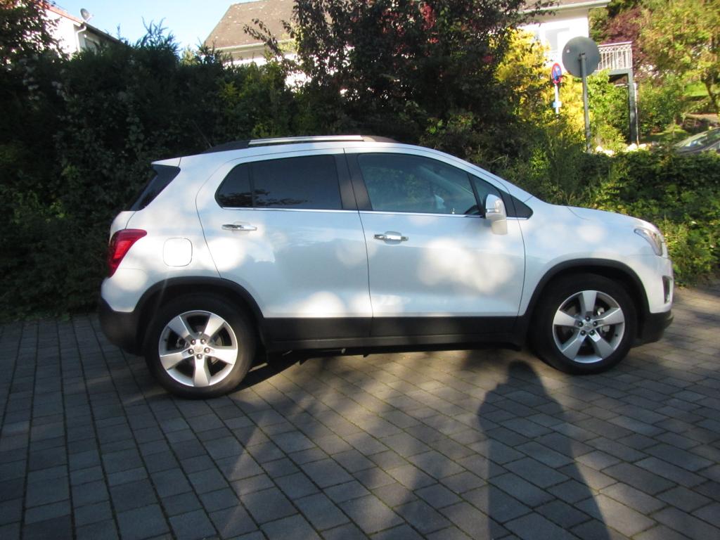 Chevrolet Trax: Und so sieht das kleine SUV-Modell von der Seite aus.