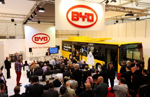 Chinesischer Autobauer BYD plant Buswerk in Europa