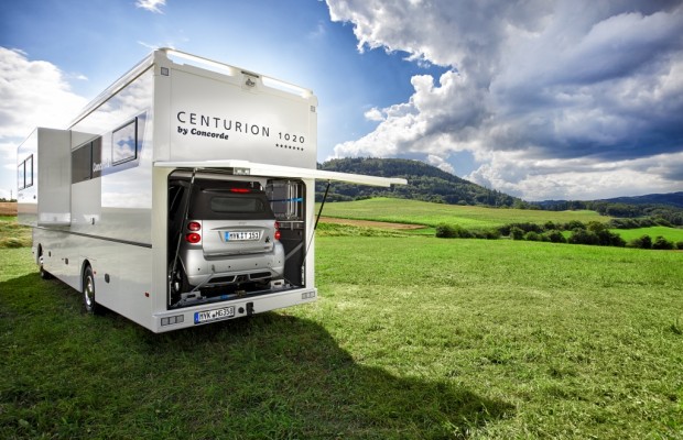 Concorde Centurion mit Slide-Out und Smart-Garage