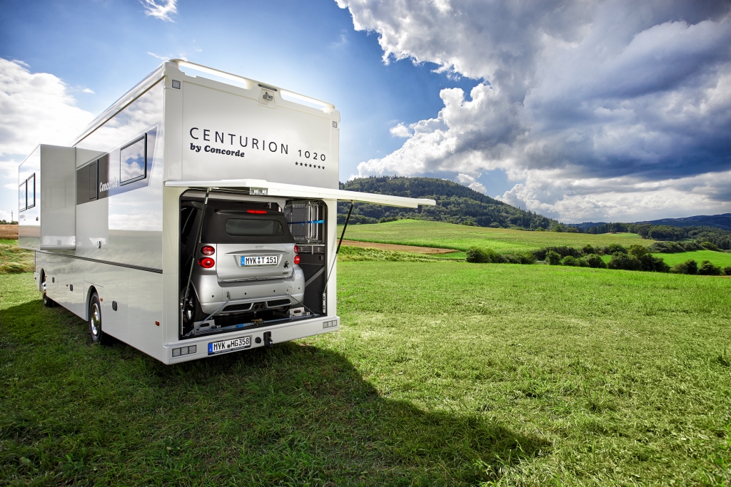 Concorde Centurion mit Slide-Out und Smart-Garage
