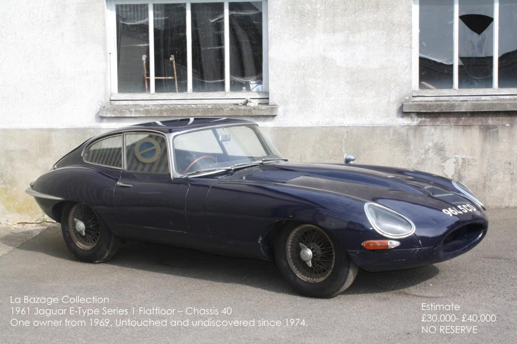 Coys versteigert zwei Jaguar-Scheunenfunde