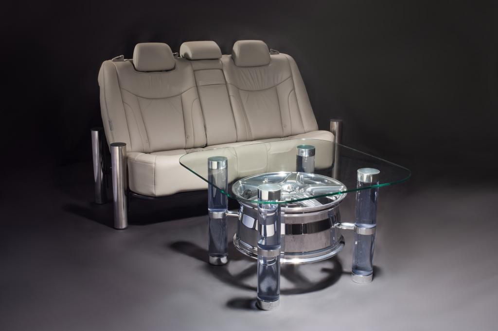 Diese Sitzbank bestückte in ihrem früheren Leben einen Hyundai