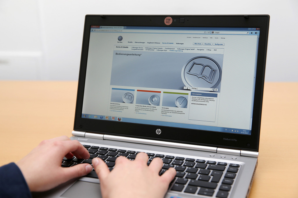 Digitale Bedienungsanleitungen von VW jetzt online