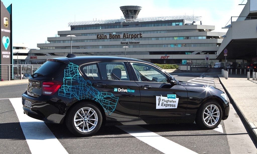 Drive-Now trägt auch in Köln die Koffer