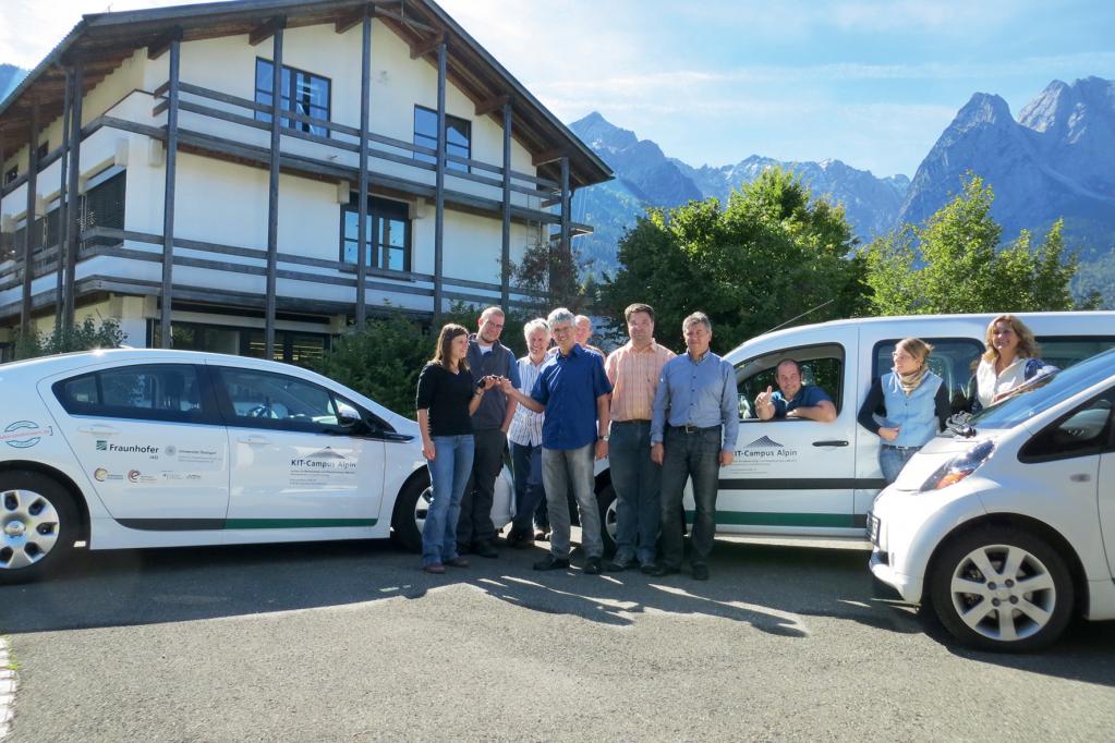 E-Mobile für die Campusflotte des KIT
