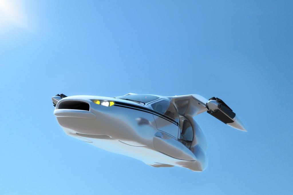 Ein Auto, das fliegen kann, gibt es nur in Science-Fiction-Filmen? Denkste!