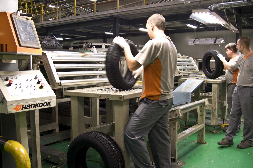 Erstes Hankook-Reifenwerk in den USA