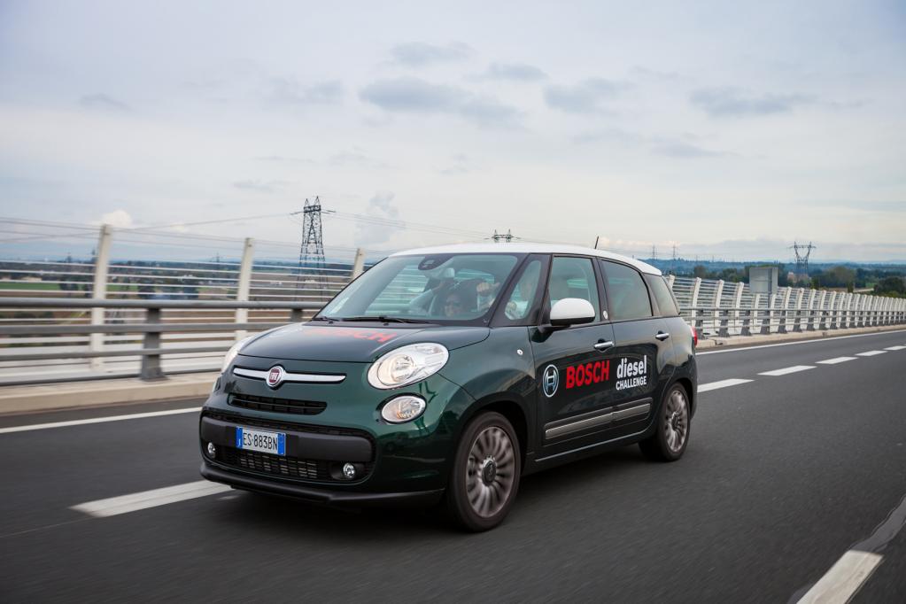 Fiat 500L Living fährt mit 2,63 Liter hundert Kilometer