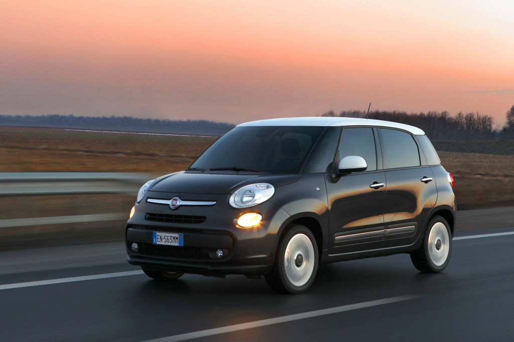 Fiat 500L jetzt auch mit Erdgasantrieb