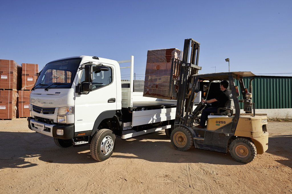 Fuso Canter Euro VI mit neuer Gewichtsvariante