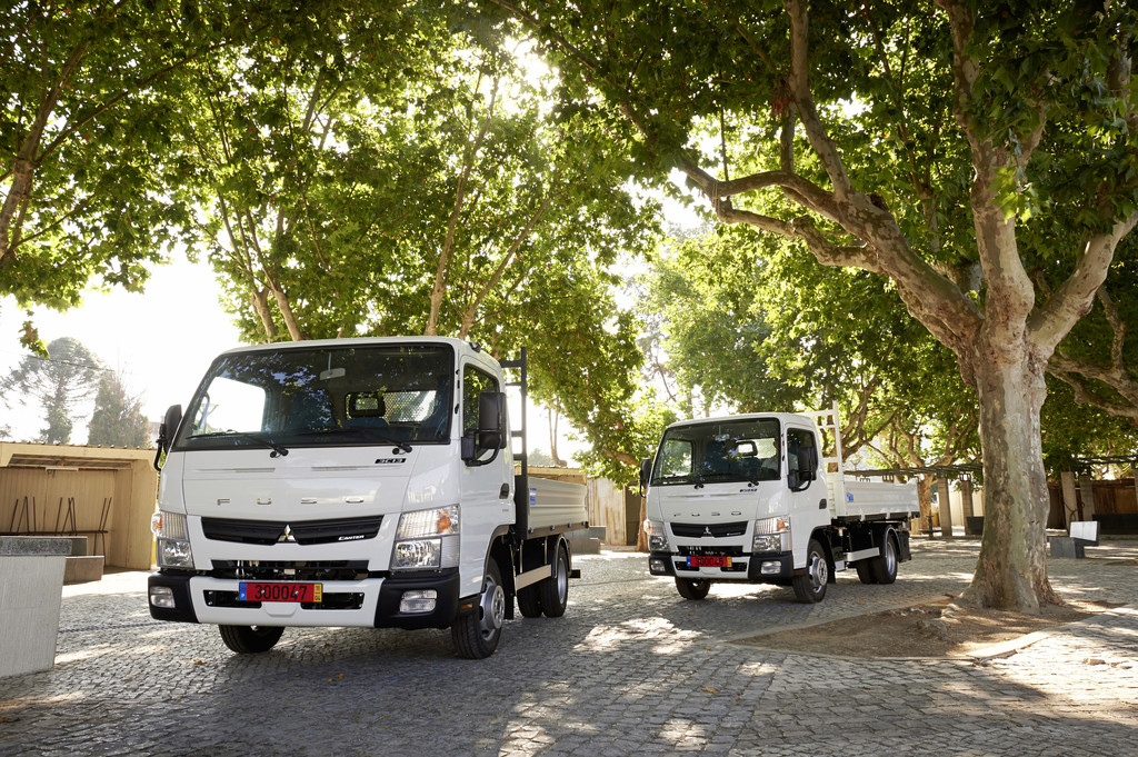 Fuso Canter Euro VI mit neuer Gewichtsvariante