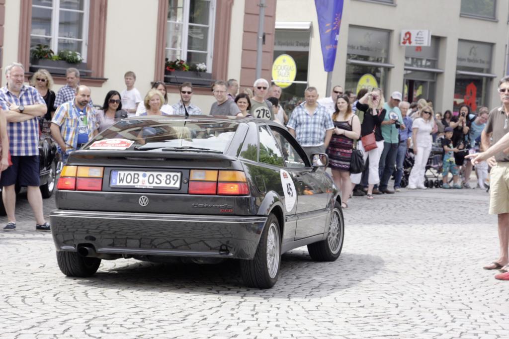 Heute ist der Corrado gern gesehener Gast bei Youngtimer-Veranstaltungen, zum Beispiel hier bei der Rallye Creme 21